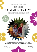 Join Us For Community Day